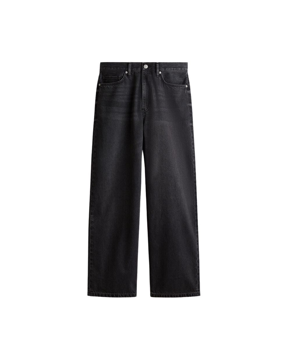 H_&M Black Baggy Jeans