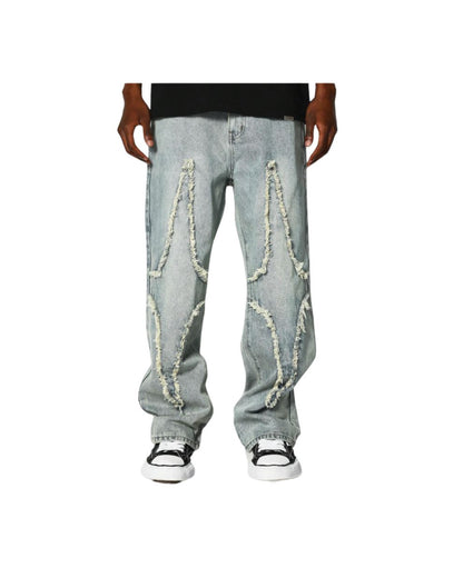 H_&M SUMWON Loose Fit Jean With Applique