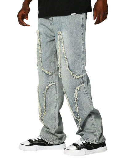 H_&M SUMWON Loose Fit Jean With Applique