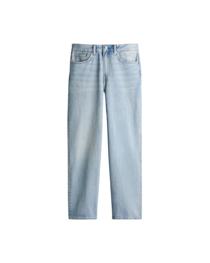 H_&M Light Blue Loose Jeans