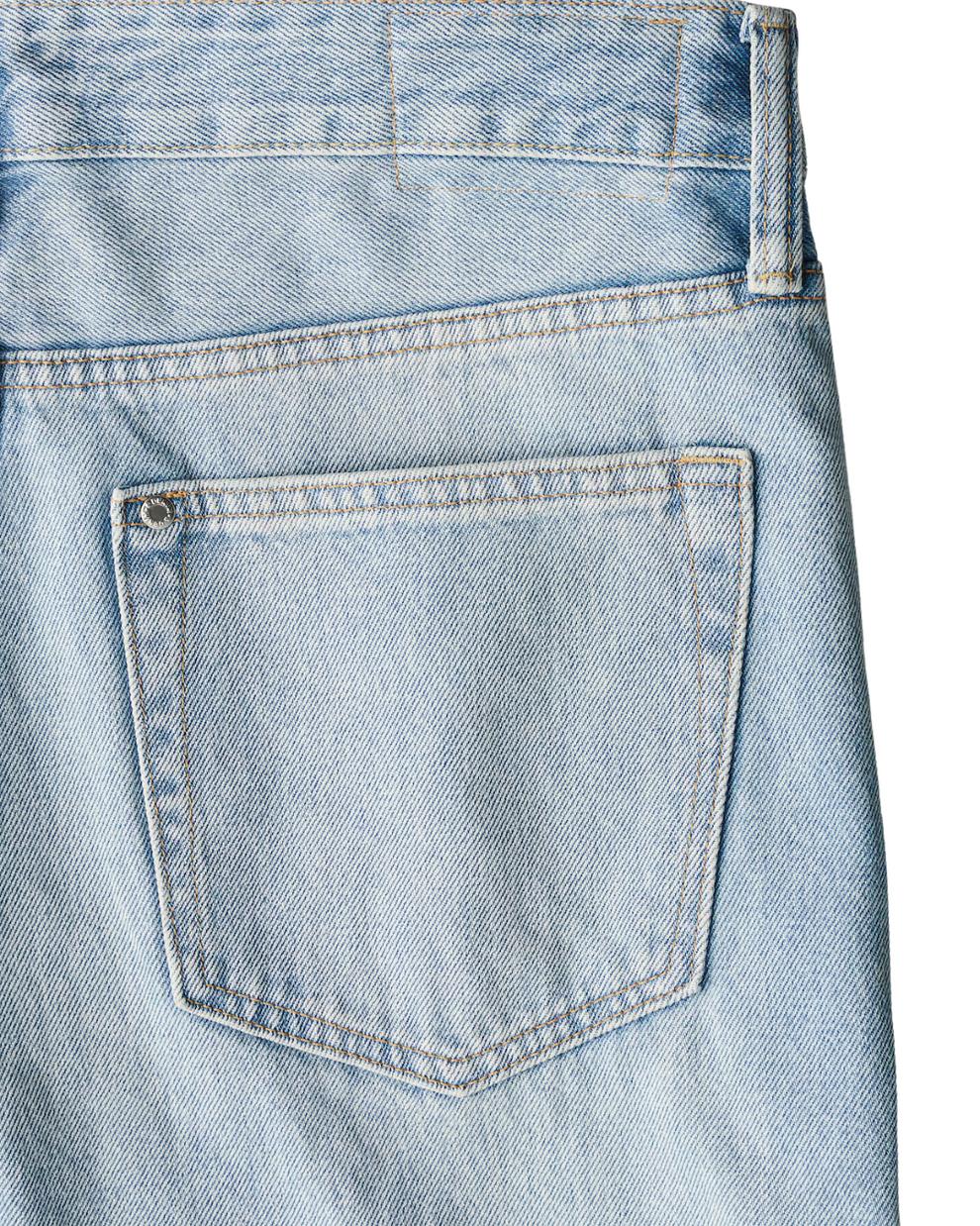 H_&M Light Blue Loose Jeans